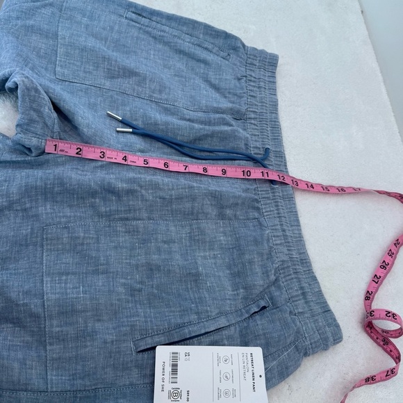 NWT Athleta Retreat Linen Pant size 12 - Picture 9 of 11